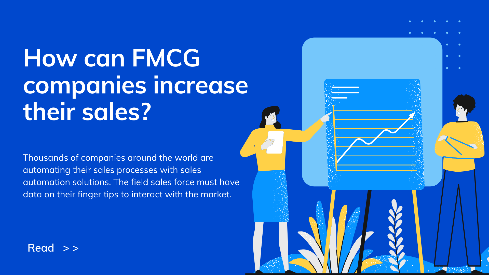 How can FMCG companies increase their sales?